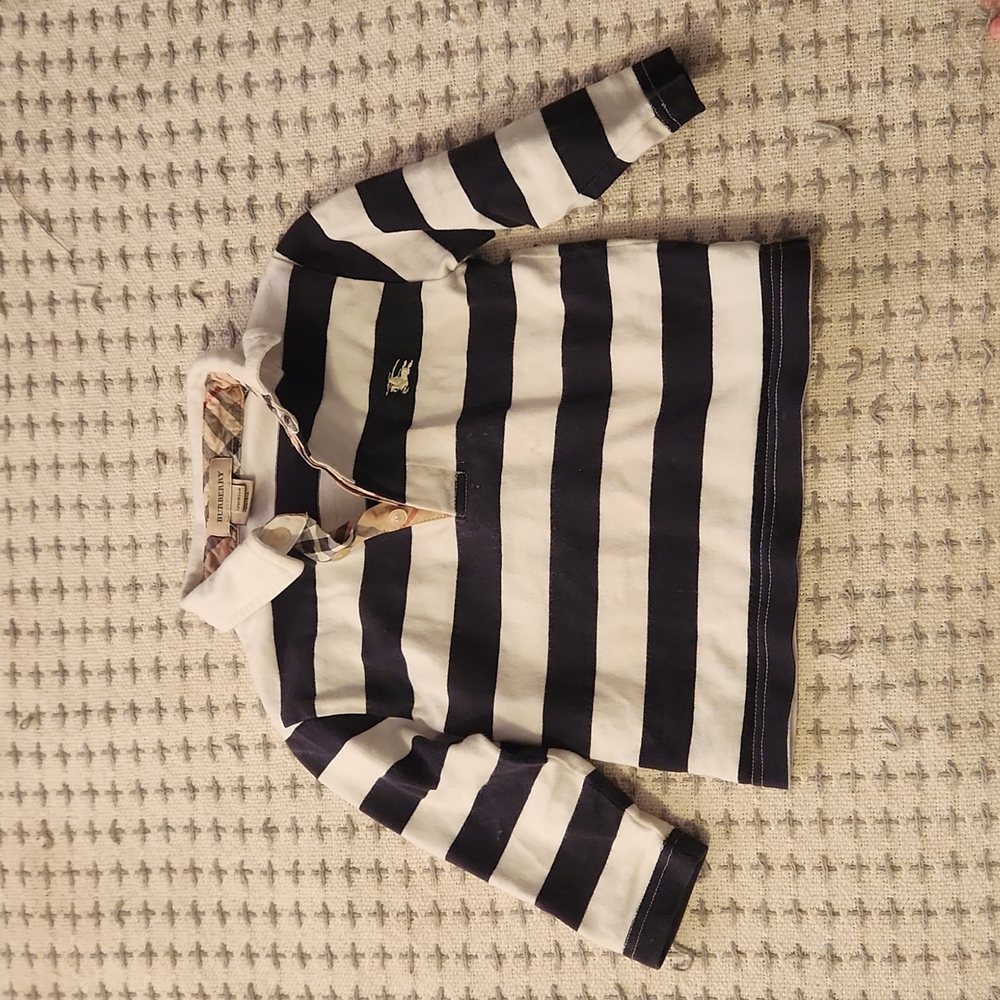 Burberry rugby shirt 12 months